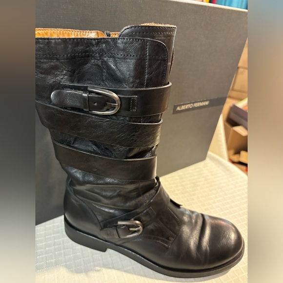 Alberto Fermani Mira combat boots made in Italy size 38 with box - Picture 11 of 16